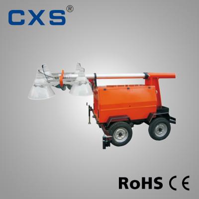 China 220V IP65 Automatische/Manul-Diesel Lichte Toren mobiel met 4000watt Te koop