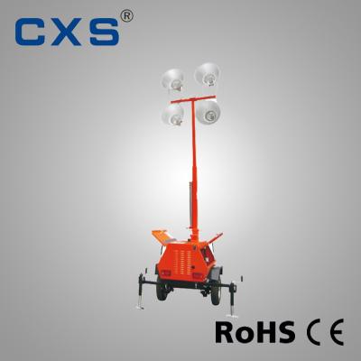 China Gasoline / Diesel Trailer Mounted Light Towers For Petroleum / Coal Industry for sale