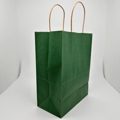 China Handmade Kraft Paper Bag With Custom Logo Printing Shopping Packing Paper Bag for sale