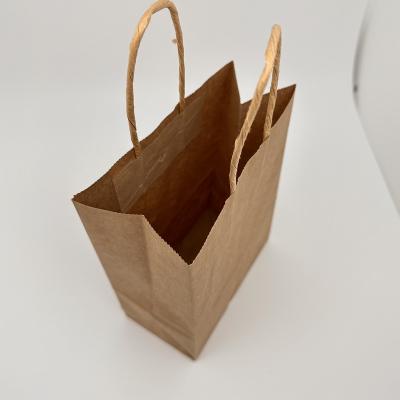 China Handmade Custom Kraft Paper Shopping Custom Printing Custom Design Kraft Paper Gift Packaging for sale