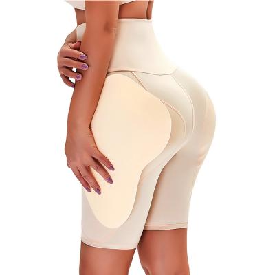 China Antibacterial Lifter Pads Women Shapewear Artificial Adjustable Panties Padded Lift Up Big Body Shaper With High Waist Fake Butt And Hip Pad for sale