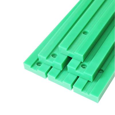 China Mechanical Performance UHMWPE CNC Casting Sliding Conveyor Chain Guide Plastic Linear Rail Chain Guide for sale