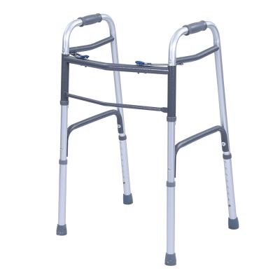 China Wholesale Custom Health Medical Adjustable Height Rehabilitation Hot Sale Aluminum Lightweight Patient Walker Convenient For Adults for sale