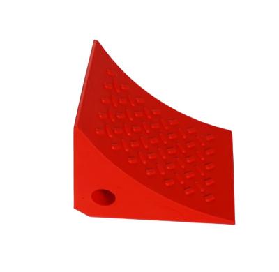 China Truck PU Foam Wheel Chocks Polyurethane Wheel Chock for sale