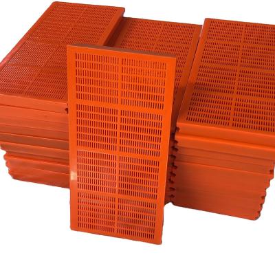 China Liquid PU Filtration Polyurethane Vibration Screen Panel Vibrating Sieve Screen for sale