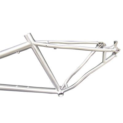 China Titanium mountain bikes bicycle frame mtb bicycle frames disc brake bicycle frame gravel 29 in china titanium single speed bike frameset for sale