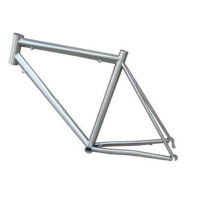 China Classic cycle frameset mountain bikes track bike frameset titanium frame GR9 bike tube in china for sale