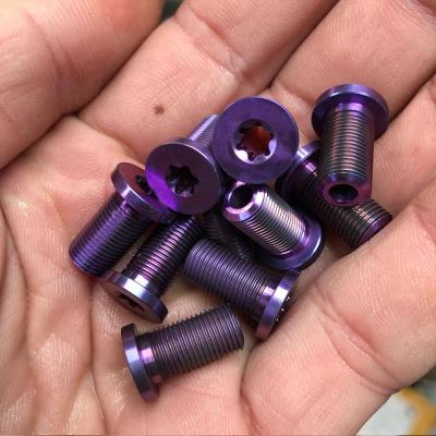 China Packing titanium flange bolt m13 hex bolt hexagon flange nuts titanium in china for sale