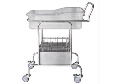 China Health Care Paediatric Hospital Bed Stainless Steel Frame 850*500*980mm for sale