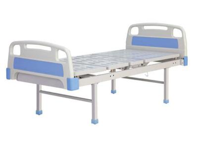 China Neat Appearance Simple Flat Hospital Bed High Reliability For Clinic / Home Care for sale