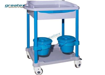 China Customized Medical Treatment Carts ABS Body Aluminum Columns For Hospital / Clinics for sale