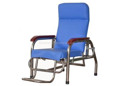 China Health Care IV Infusion Chairs , Hospital Infusion Recliners Back Adjustable for sale