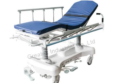 China Shock Proof Patient Transfer Stretcher Hydraulic Rise - And - Fall System for sale