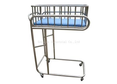 China Blue Color Hospital Baby Cot 600*400*235mm Basket 50kg Safety Load For Newborns for sale