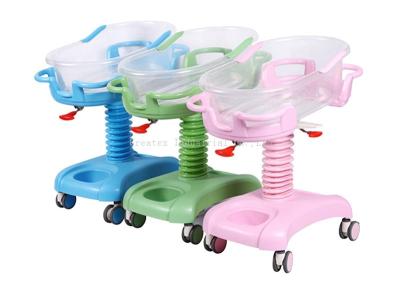 Chine Lit d'hôpital pédiatrique de berceau en plastique, mesure de poids de chariot de bébé d'hôpital disponible à vendre