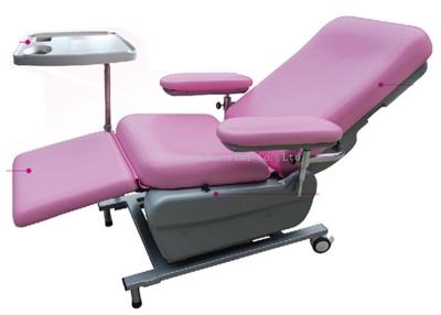 China 4 Sections Dialysis Recliner Chairs  Medical Reclining Phlebotomy Chair for sale