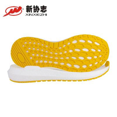 China Walking/Hiking/Running Insoles Xinxiezhi E-TPU Running Insoles For New Shoe Custom Color Good Outsoles Bound Insoles for sale