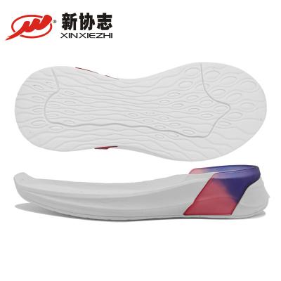 China Wholesale Xinxiezhi Sola Design Multi-Layers OEM New Factory Running Walking/Rising/Sport Shoes High Quality Outsole Eva TPU Sneaker Insoles For Shoes for sale