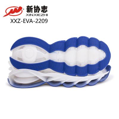 China Walking/Hiking/Xinxiezhi Current Newcomer E-TPU Customized Xinxiezhi Running Newcomer E-TPU Color&Logo Customized Shoe TPU+Popcorn Suela Transparent EVA Man Sports Shoes Sole Sole for sale