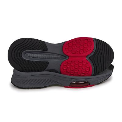 China Walking increasing running hot sale high quality EVA insoles with rubber for shoes making forefoot air cushion air buzz air outsoles for sale