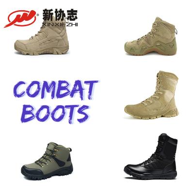 China Xinxiezhi Bota Masculina Military Tactical Boots New Design Hot Sale Leather Waterproof Breathable Men's Leather Army Other Combat Boots for sale