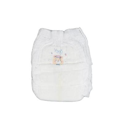 China Benbow Printed Grade B Wholesale Baby Pants Soft Breathable Disposable Baby Pants Disposable Diaper Pants for sale