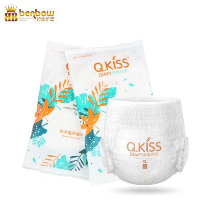 China Bulk Printed Disposable Baby Super Soft Breathable Diaper With Factory Price for sale