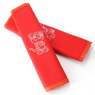 China Twelve Constellations Long Longevity Car Seat Belt Cover Interior Auto Seat Belt Cover for sale