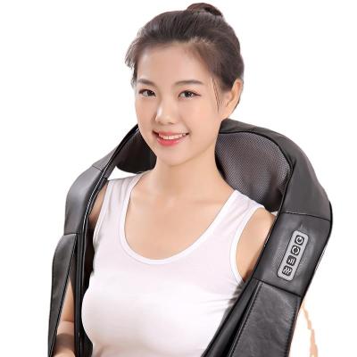 China Amazon hot popular electric neck massager selingl rolling kneading belt knead deep relief pain shoulder for sale for sale