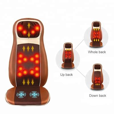 China Full Body Massager High Quality Chair Massage Back Cushion Vibrating Car Passionate Cushion With 3 Intensities for sale