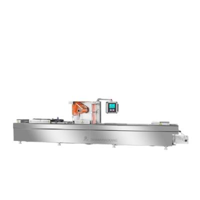 China DLH-420 Food Rigid Tray Packaging Cheese Beef Vacuum Thermoforming Thermoforming Packing Machine for sale