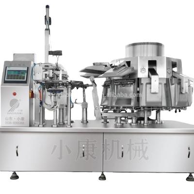 China 2020 New State Labor Saving Rotary Multifunction Rotary Filling And Sealing Machine zu verkaufen