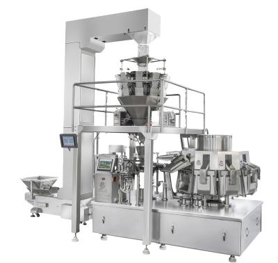 Cina 2020 New State Labor Saving Rotary Multifunction Rotary Filling And Sealing Machine in vendita