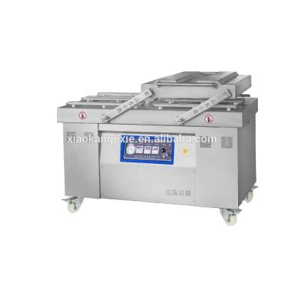 China High Capacity Electric Food Vacuum Sealer Machine High Quality Commercial Double Chamber Vacuum Sealer For Food Packaging for sale