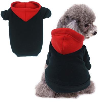 China Sustainable Polyester Cotton Four Legs XXX Dog Clothes Puppy Hoodie Sweatshirt Customized for sale