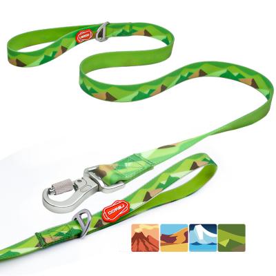 China Laroo PVC Stocked One Dog Leash For Pet Lead Leash Strong Heavy Duty Dog Rope Waterproof Pet Leashes for sale