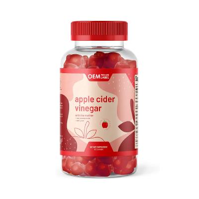 China Hot Selling Beauty Products Vitamins Gummy Body Slimming Extract Apple Cider Vinegar Vegan Gummies Natural Shape for sale