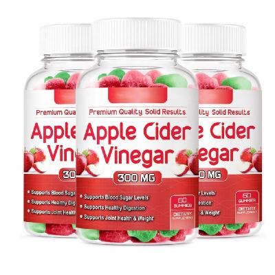 China Good Quality Apple Cider Vinegar Gummies Weight Loss Natural Diet 60 Gummy Beauty Products Gummies for sale