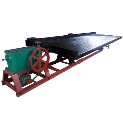 China High Recovery Rate Shaking Table Convenient Operation Mineral Concentrating Equipment for sale