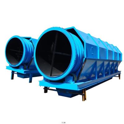 China Waste Recycling Machine Drum Screen Sieve Discharge Size Less than 6mm or as Request for sale