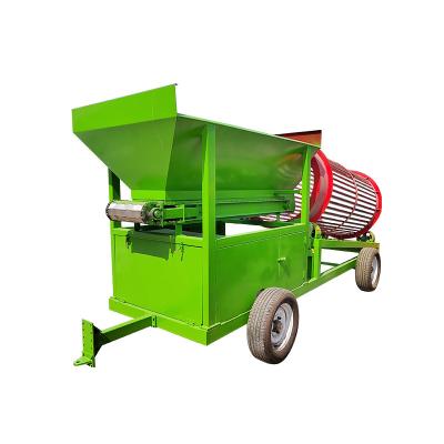 China Carbon Steel Rotary Heavy Duty Rock Sittler Drum Trommel Screens for Waste Management for sale