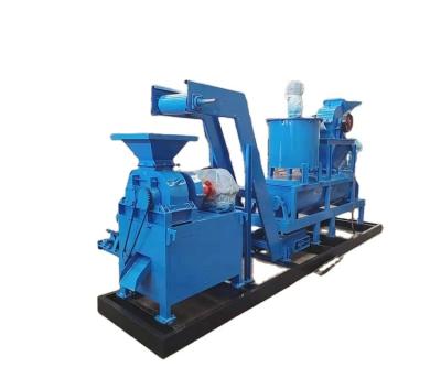 China Coal Breeze Briquette Roller Press for Ball Pillow and Square Charcoal in Blue Design for sale