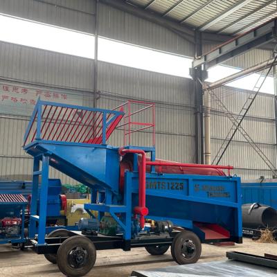 China Patented Product Mining Concentration Gold Washing Equipment Trommel Screen 30-50t/h for sale