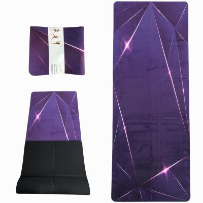 China Durable Printed Yoga Mat Mat Suede Tpe Yoga Mat Yoga Mat Accessories for sale