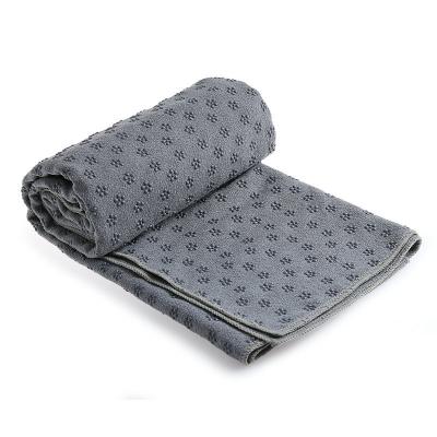 China Yoga Pilate Amazon Hot Yoga Towel Non Slip Yoga Mat Towel Large Towel For Yoga Mat for sale