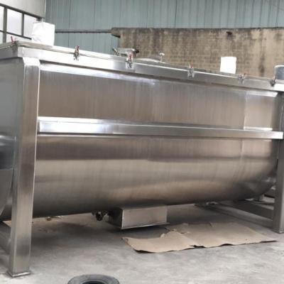 China Horizontal Powder WLDH Ribbon Blender Mixer/Kneader/Kneader For Soybean Powder for sale