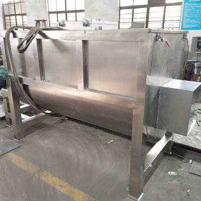 China WLDH-2000L horizontal powder ribbon mixer / kneader for coffee powder for sale