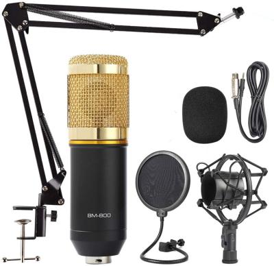 China Factory Directly Selling Microphone USB Mic Condenser Foldable Pro Microphone For Audio Studio Sound Recording for sale