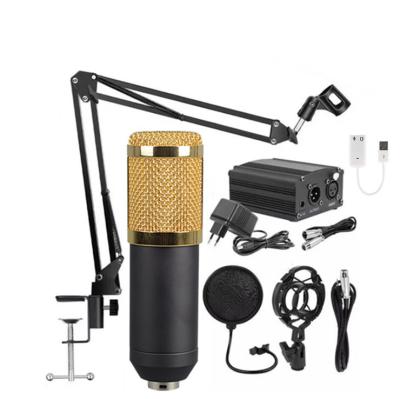 China Professional USB Microphone BM-800 Microphone Bm800 Studio With 48V Phantom Power for sale