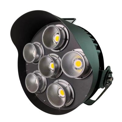 China 600W 78000LM LED Stadium Flood Lights , DLC 23 Degree LED Baseball Field Lights for sale